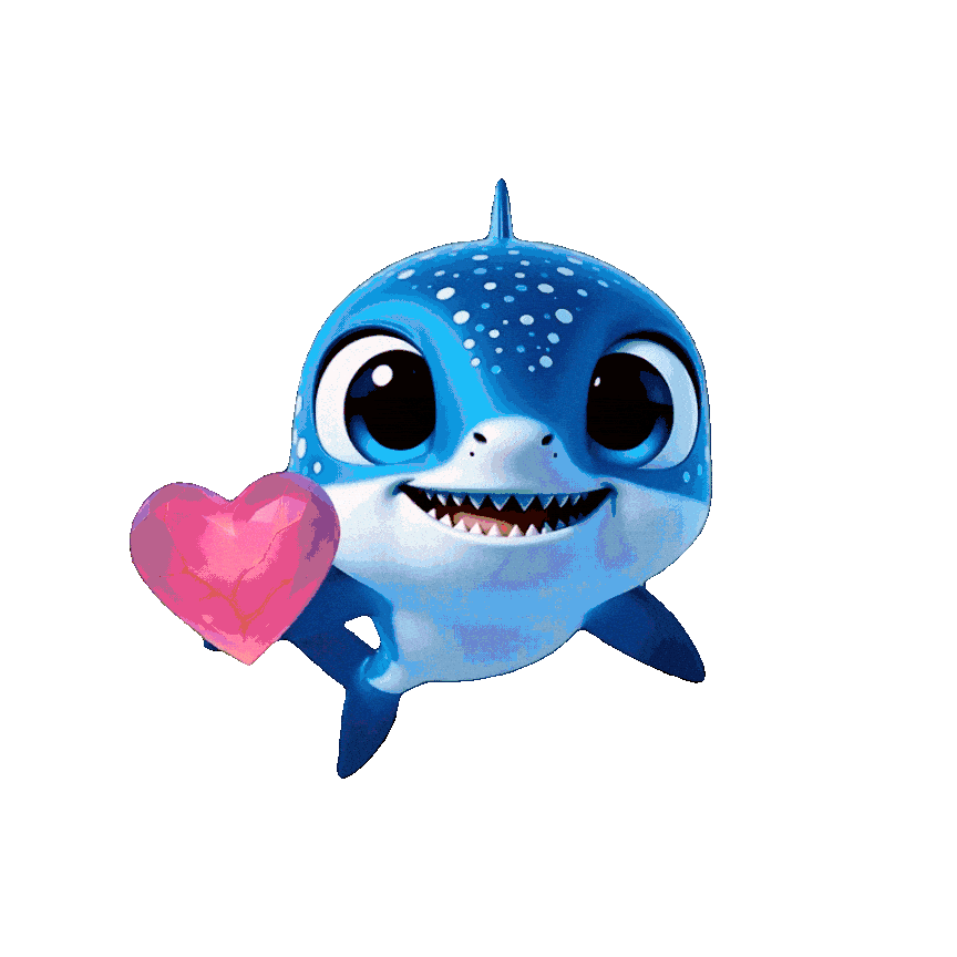 Juno mascot holding a heart